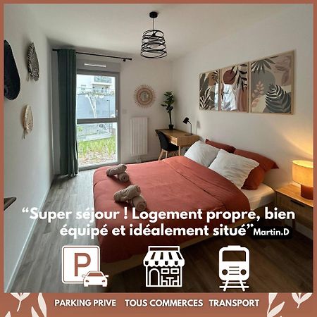 Apartmán T3 Moderne - Proche Tram - Parking Prive Angers Exteriér fotografie